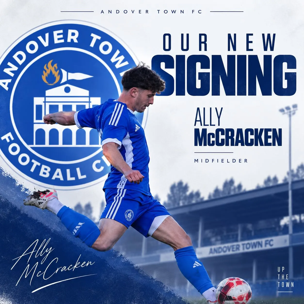 Midfielder Ally McCracken Signing