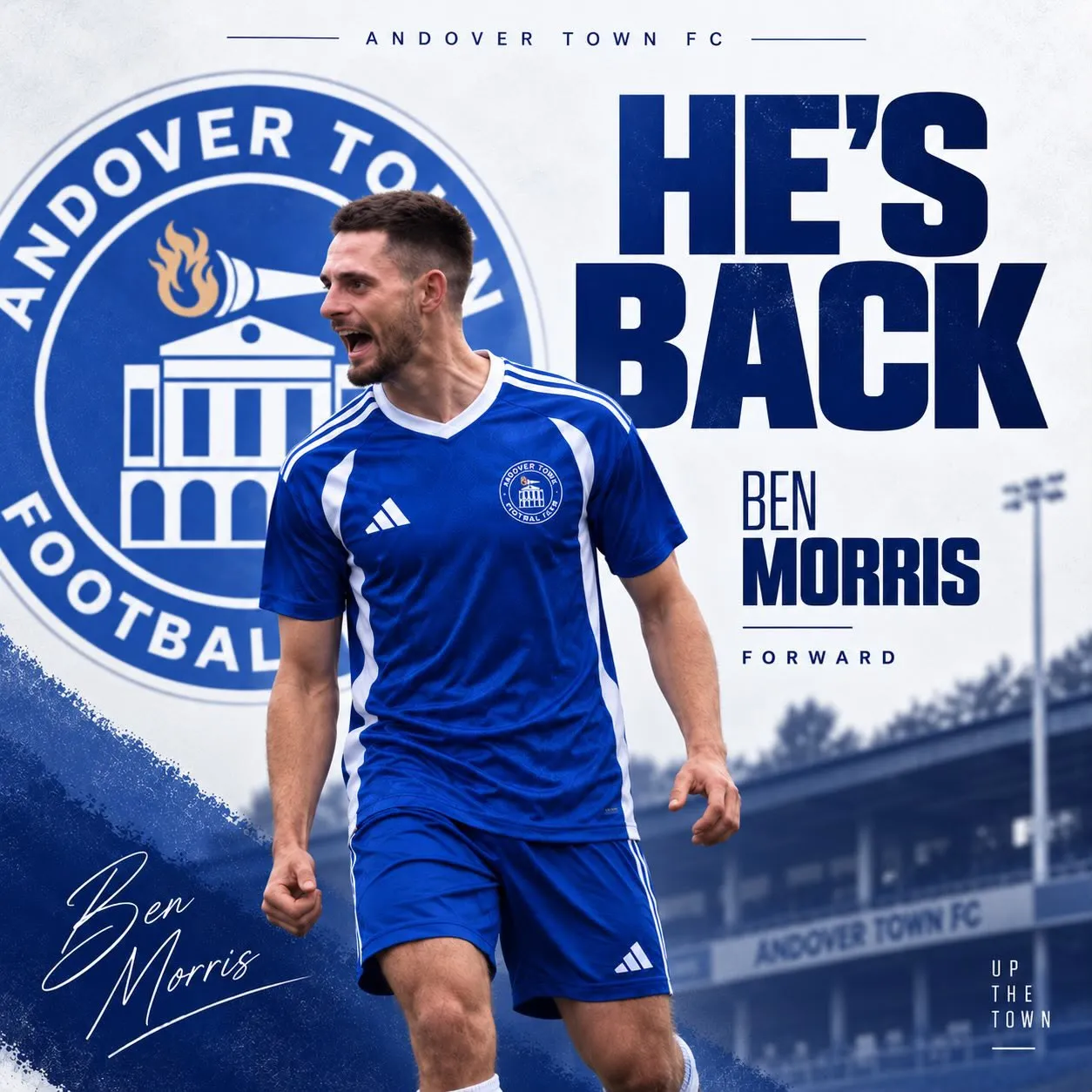 Forward Ben Morris Signing