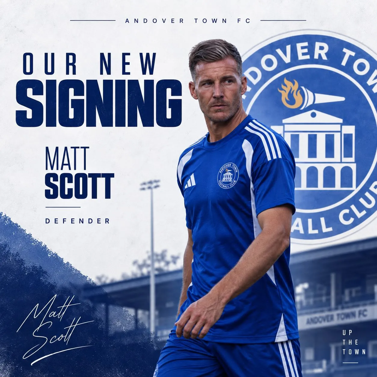Defender Matt Scott Signing