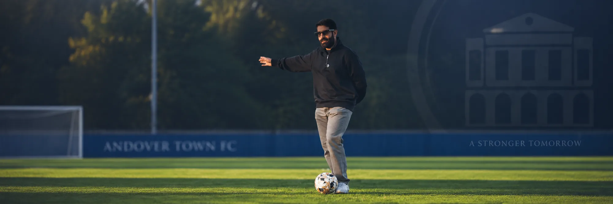Mohammed Al Kandari, Owner and Chief Executive of Andover Town FC